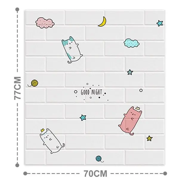 Review Wallpaper Dinding Foam Motif Anak Termurah