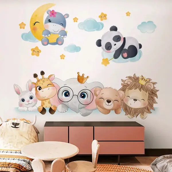 7 Inspirasi Wallpaper Kamar Anak Tema Alam dan Hewan