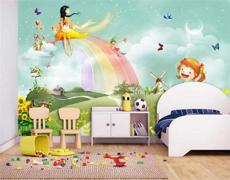 13 Ide Motif Wallpaper Kamar Anak Sesuai Minat dan Usia
