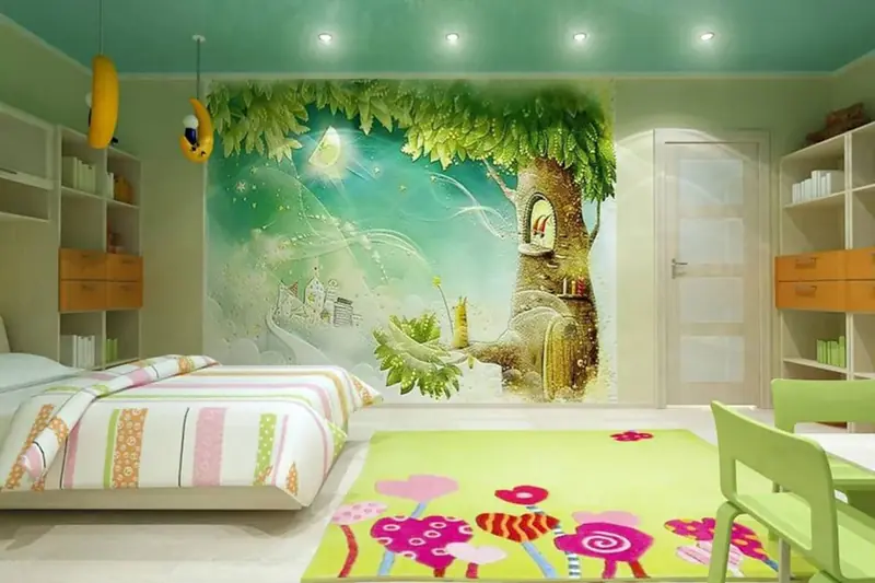 13 Ide Motif Wallpaper Kamar Anak Sesuai Minat dan Usia